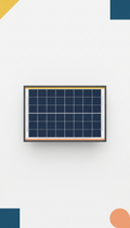 Residential Solar Panel With Lightweight Frame